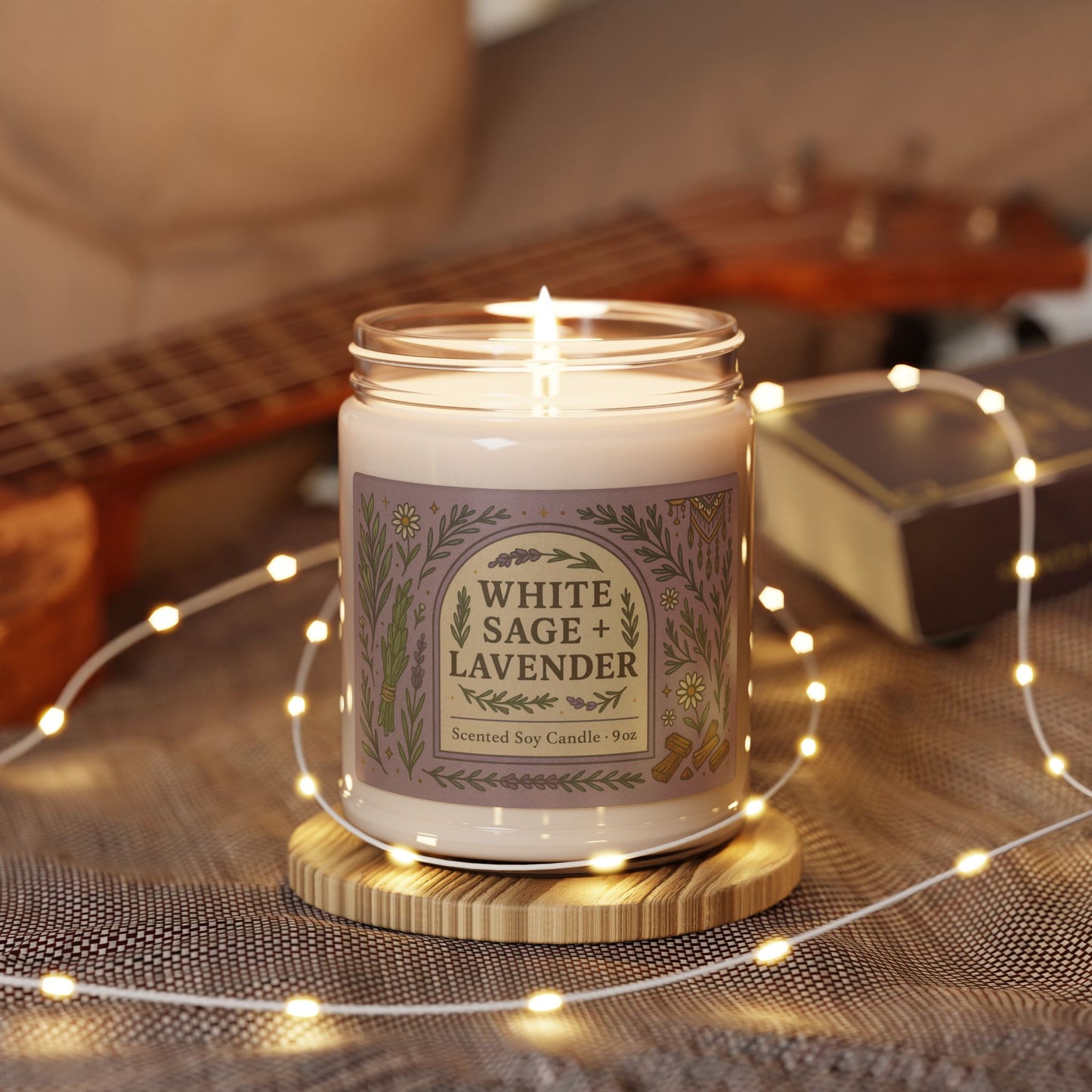 9oz Scented Soy Jar Candles | Apple Harvest, Christmas Warmth, and More!