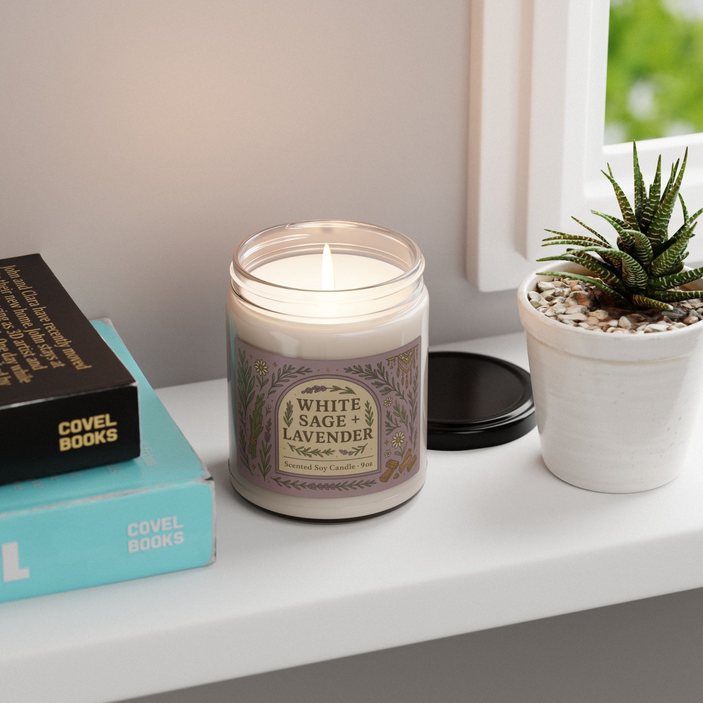 9oz Scented Soy Jar Candles | Apple Harvest, Christmas Warmth, and More!