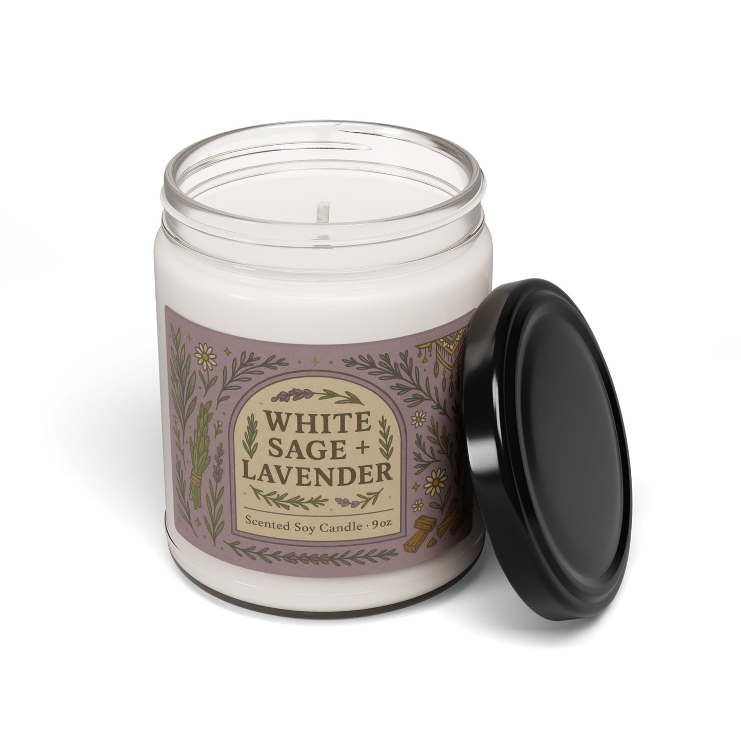 9oz Scented Soy Jar Candles | Apple Harvest, Christmas Warmth, and More!