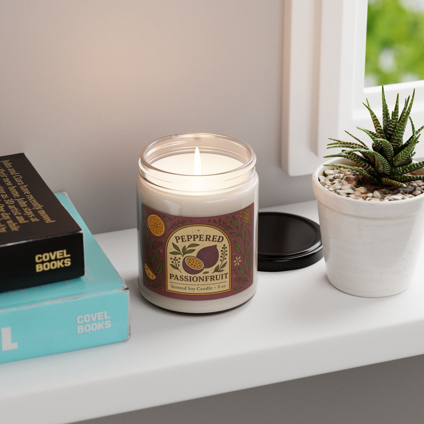 9oz Scented Soy Jar Candles | Apple Harvest, Christmas Warmth, and More!