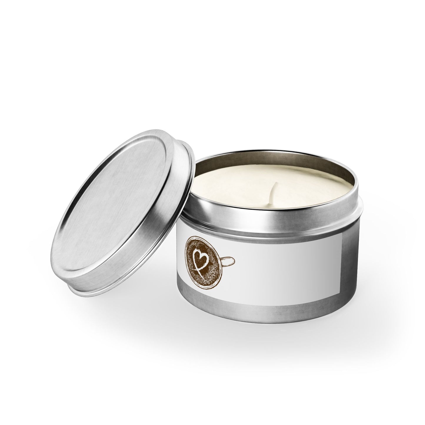 Coffee Lover Candle | Minimalist Fresh Coffee Scented Candle, 4oz or 8oz