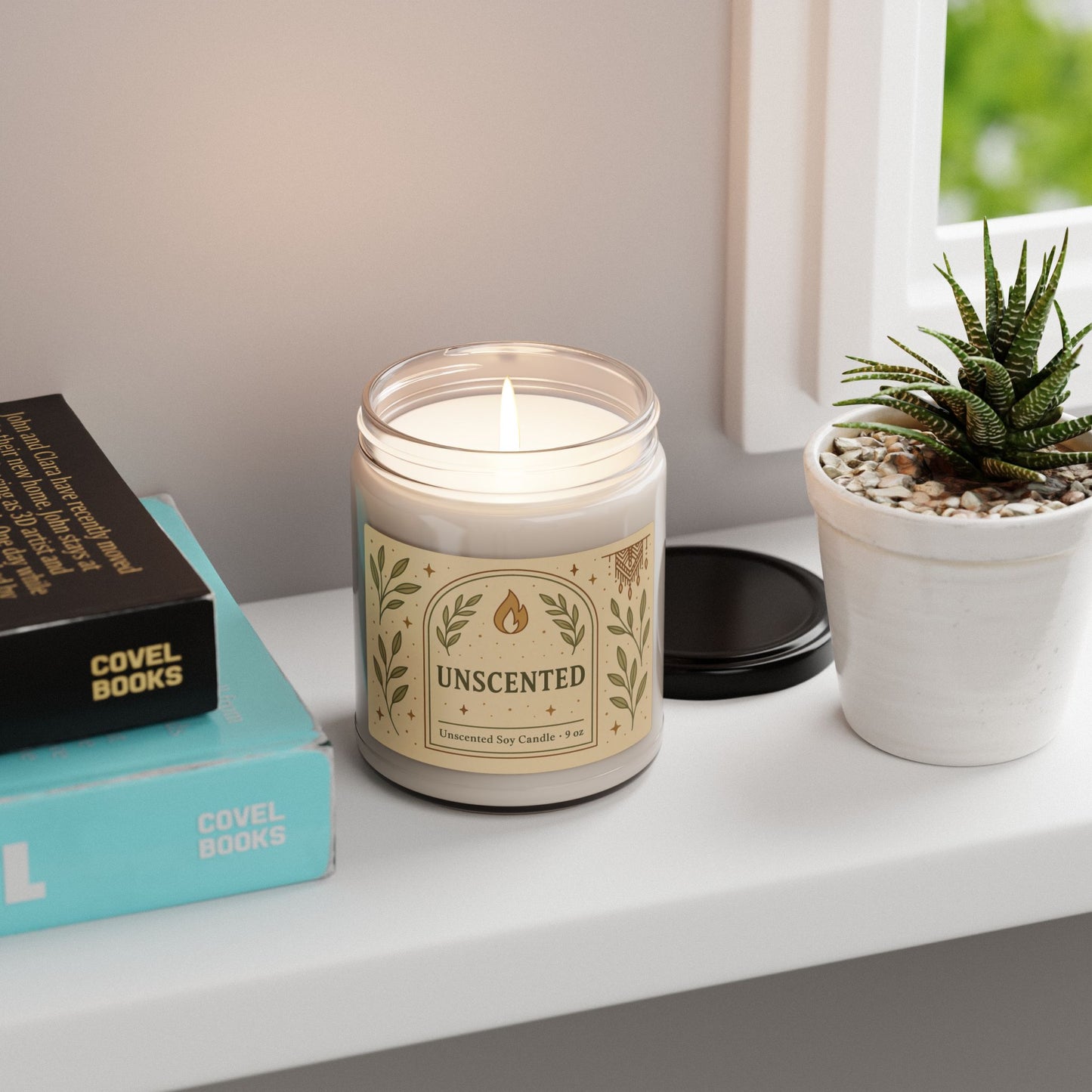 9oz Scented Soy Jar Candles | Apple Harvest, Christmas Warmth, and More!