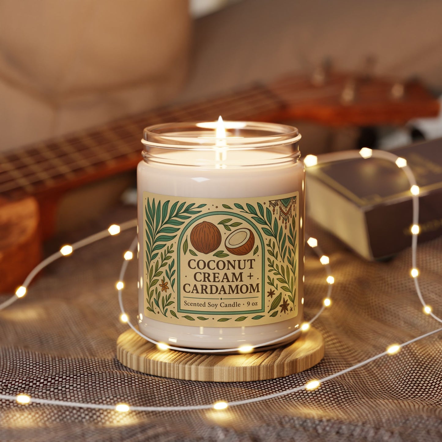 9oz Scented Soy Jar Candles | Apple Harvest, Christmas Warmth, and More!