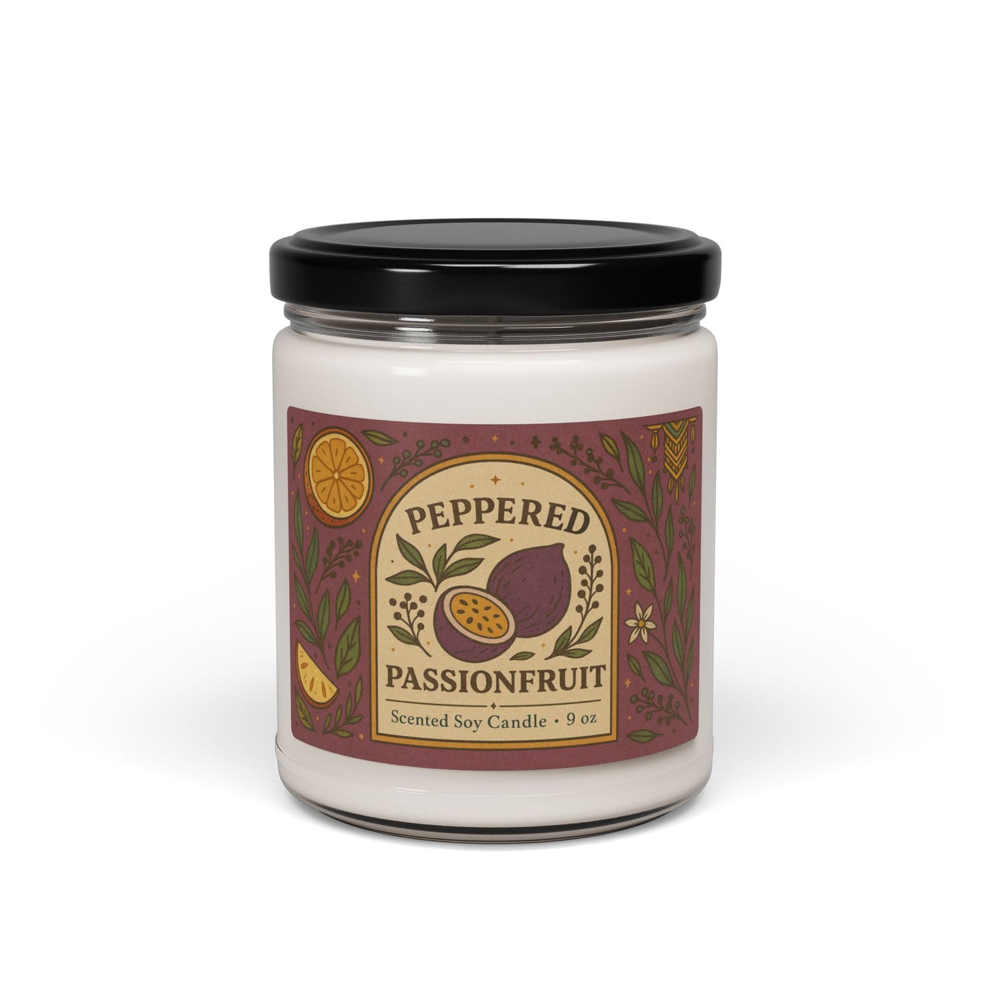 9oz Scented Soy Jar Candles | Apple Harvest, Christmas Warmth, and More!