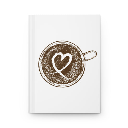 Coffee Lover Hardcover Journal | Minimalist Journal