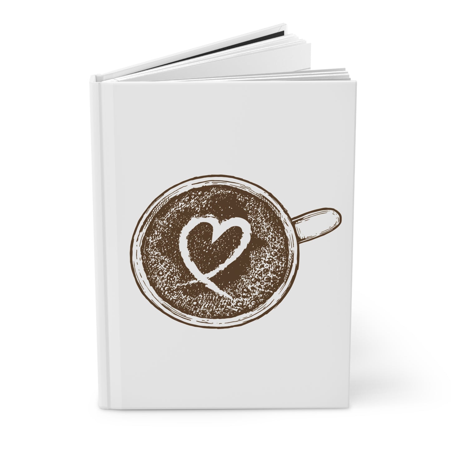 Coffee Lover Hardcover Journal | Minimalist Journal