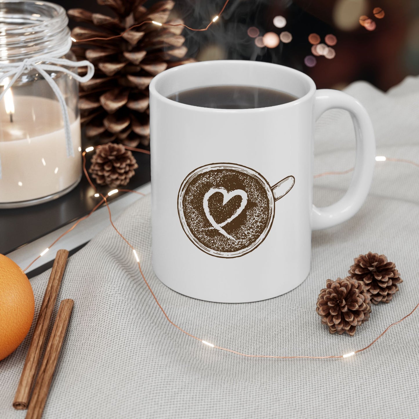 Coffee Lover Mug | Minimalist Coffee Mug