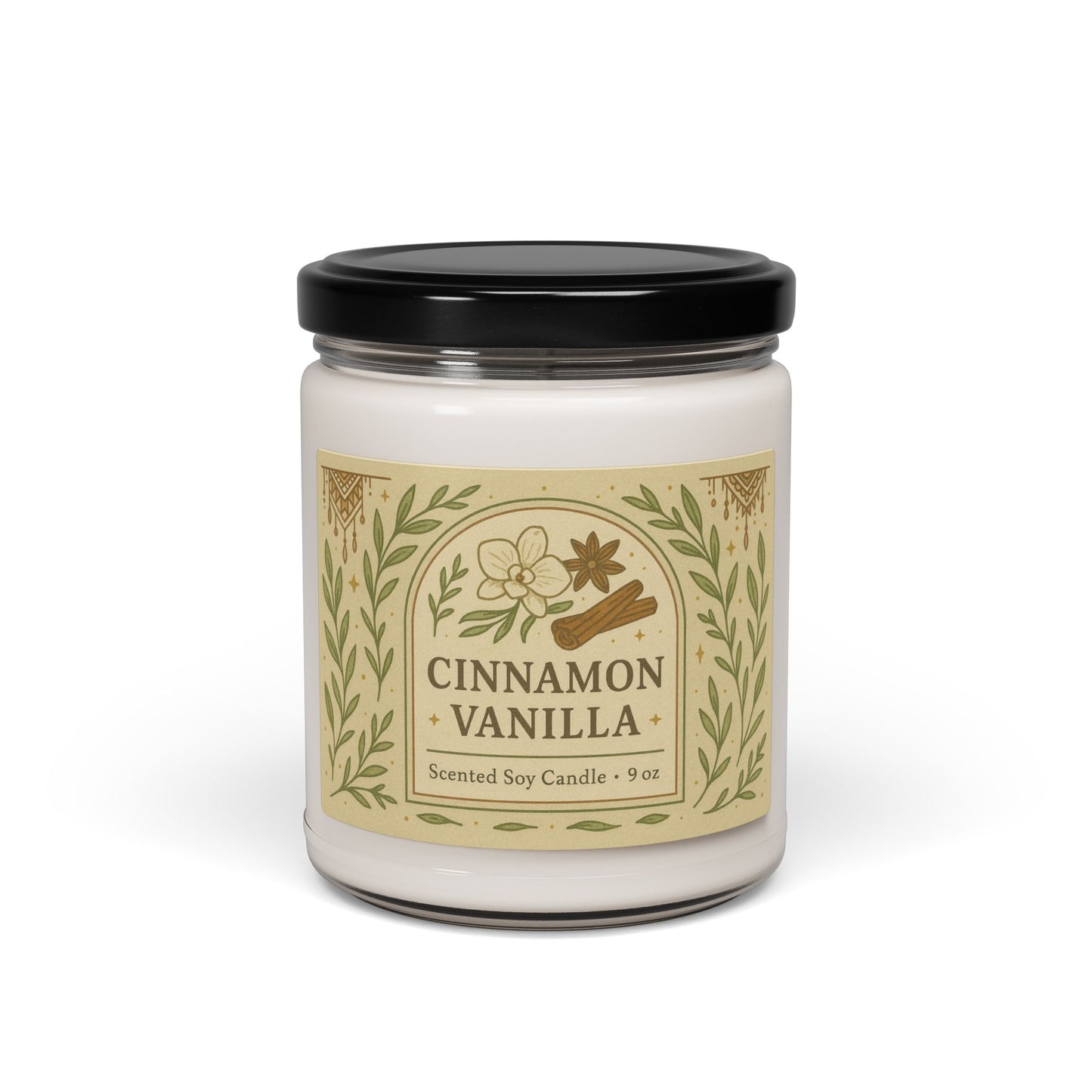 9oz Scented Soy Jar Candles | Christmas Warmth, Apple Harvest, Cinnamon Vanilla, and MORE!
