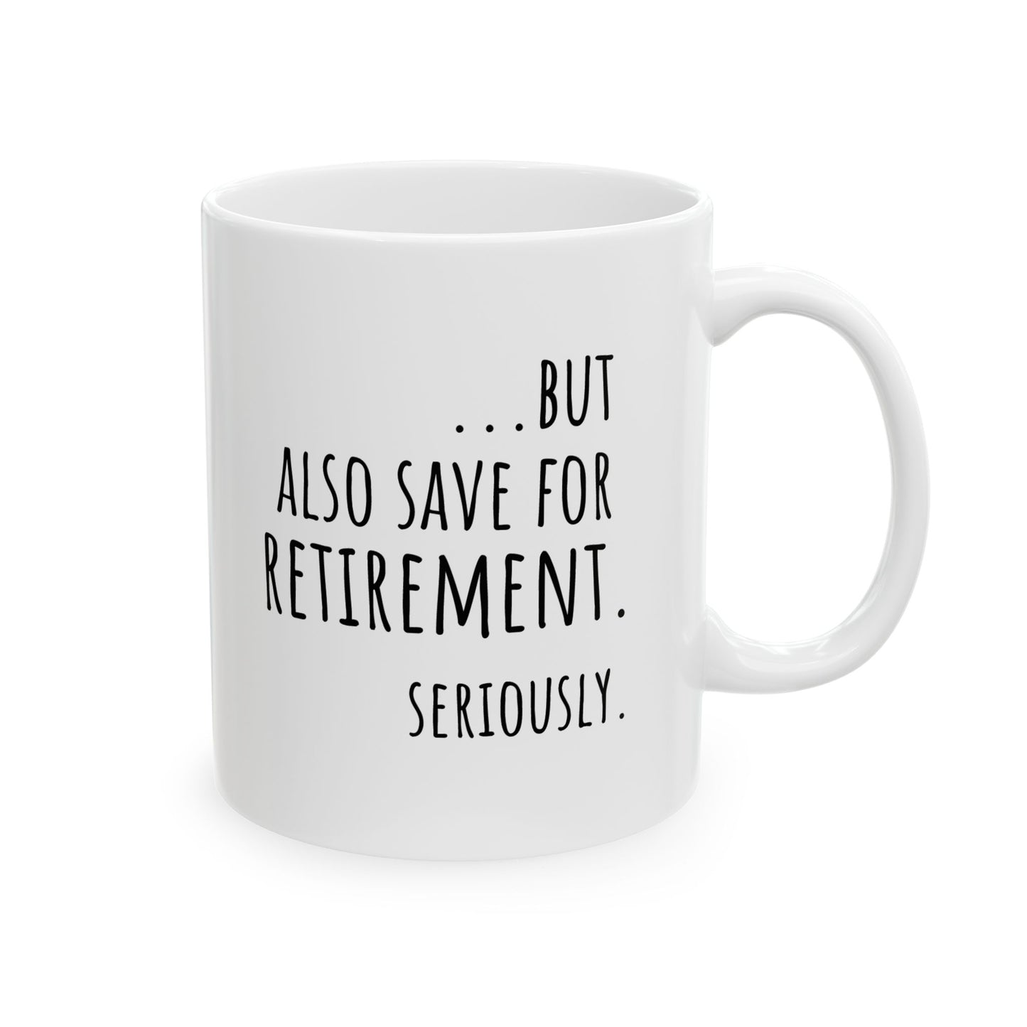First Job Gift Mug, Funny Adulting Mug, Dream Big Quote, Minimalist Office Coffee Cup