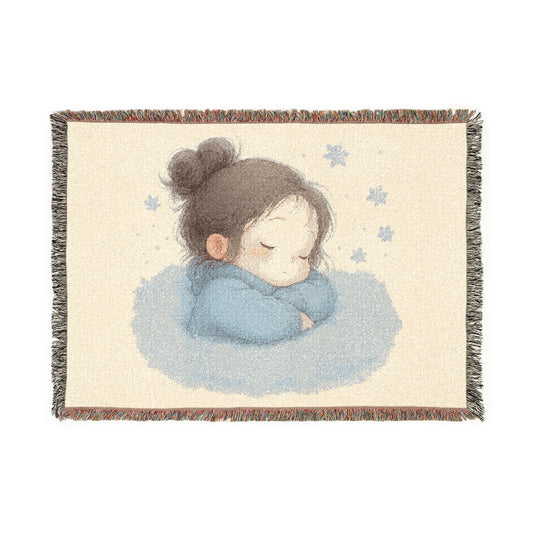 Available for a limited time! Seasonal Winter Woven Throw Blanket | Exclusive Holiday Home or Nursery Decor