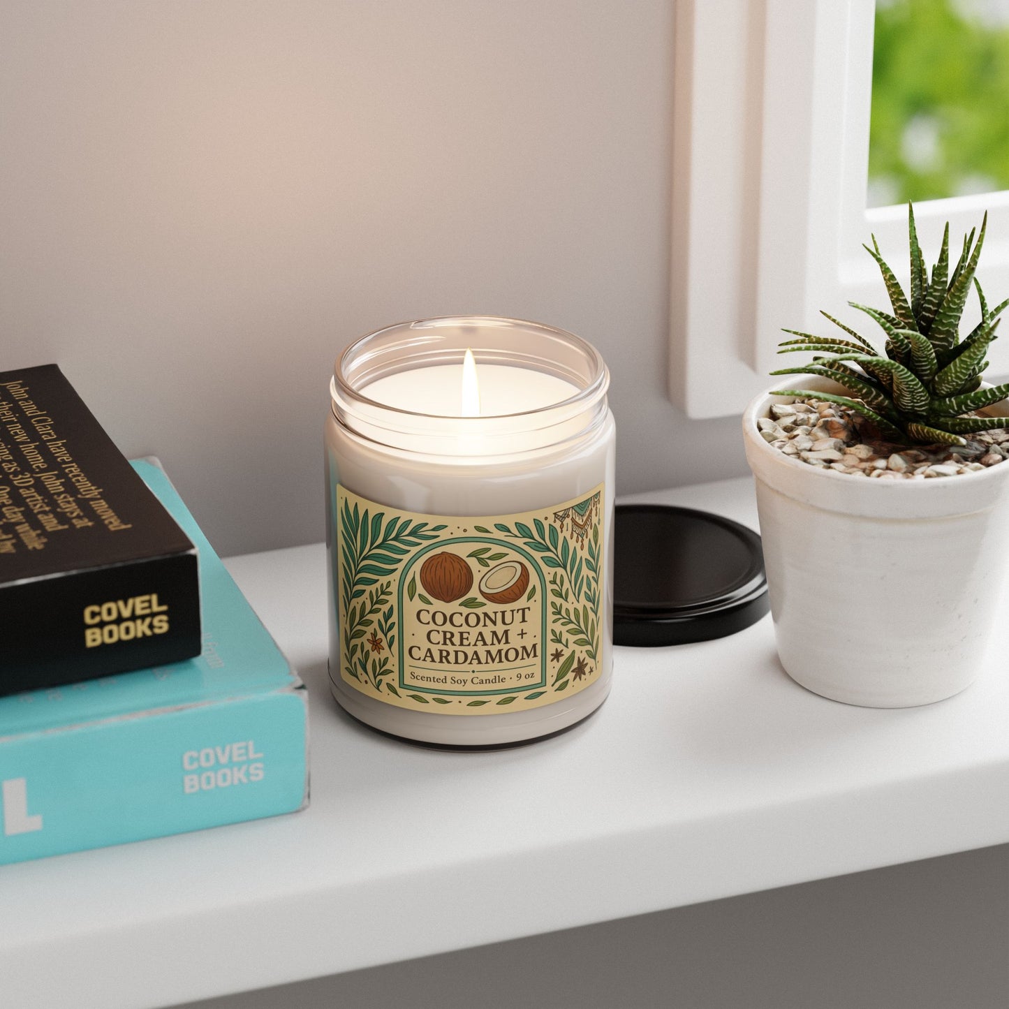 9oz Scented Soy Jar Candles | Apple Harvest, Christmas Warmth, and More!
