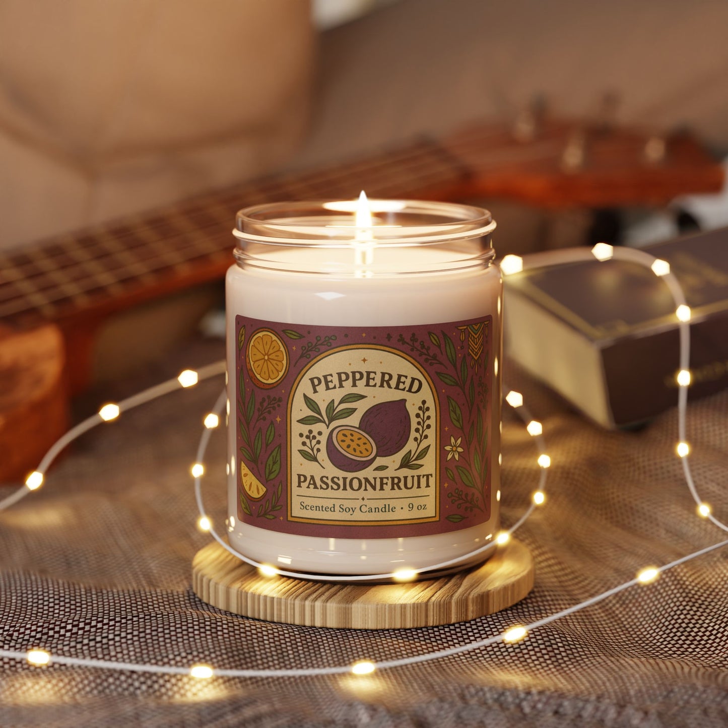 9oz Scented Soy Jar Candles | Apple Harvest, Christmas Warmth, and More!