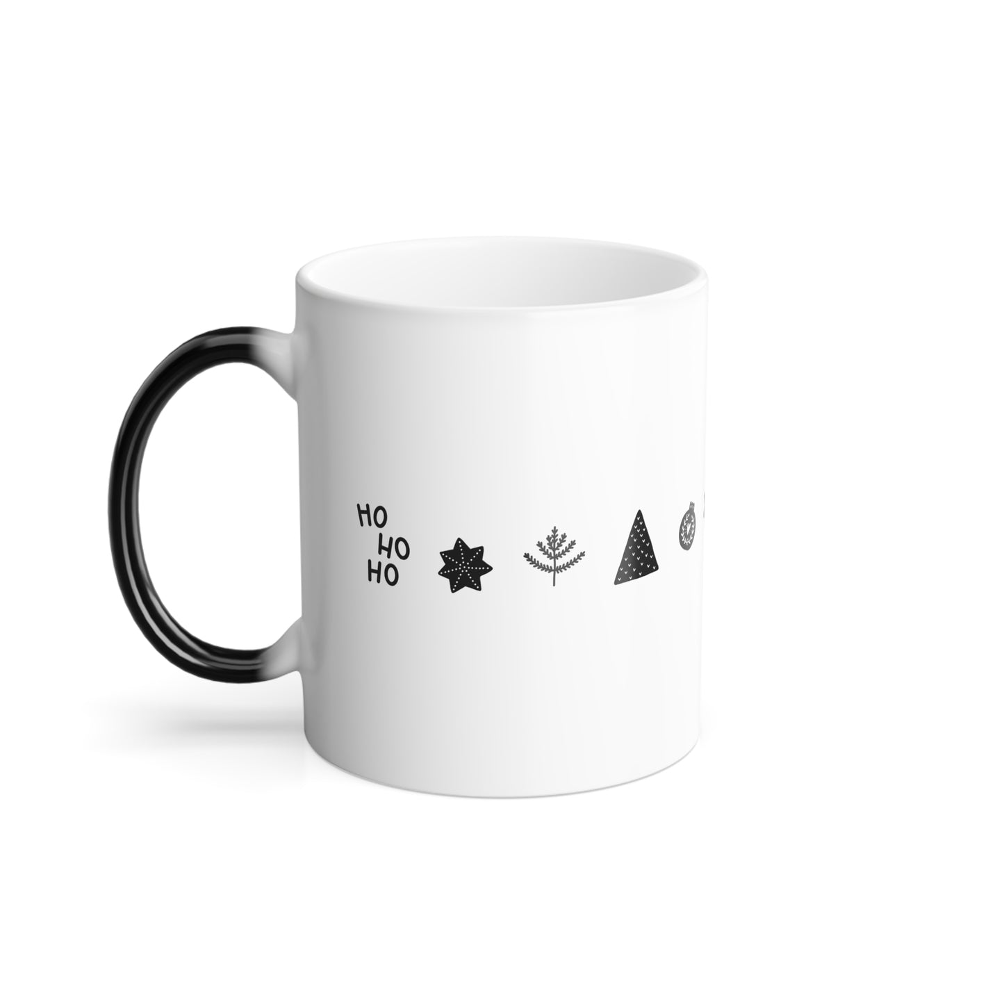 Personalized Color-Changing Christmas Mug — Custom Name Heat Reveal Coffee Cup | 11oz Holiday Gift for Her, Him, or Secret Santa