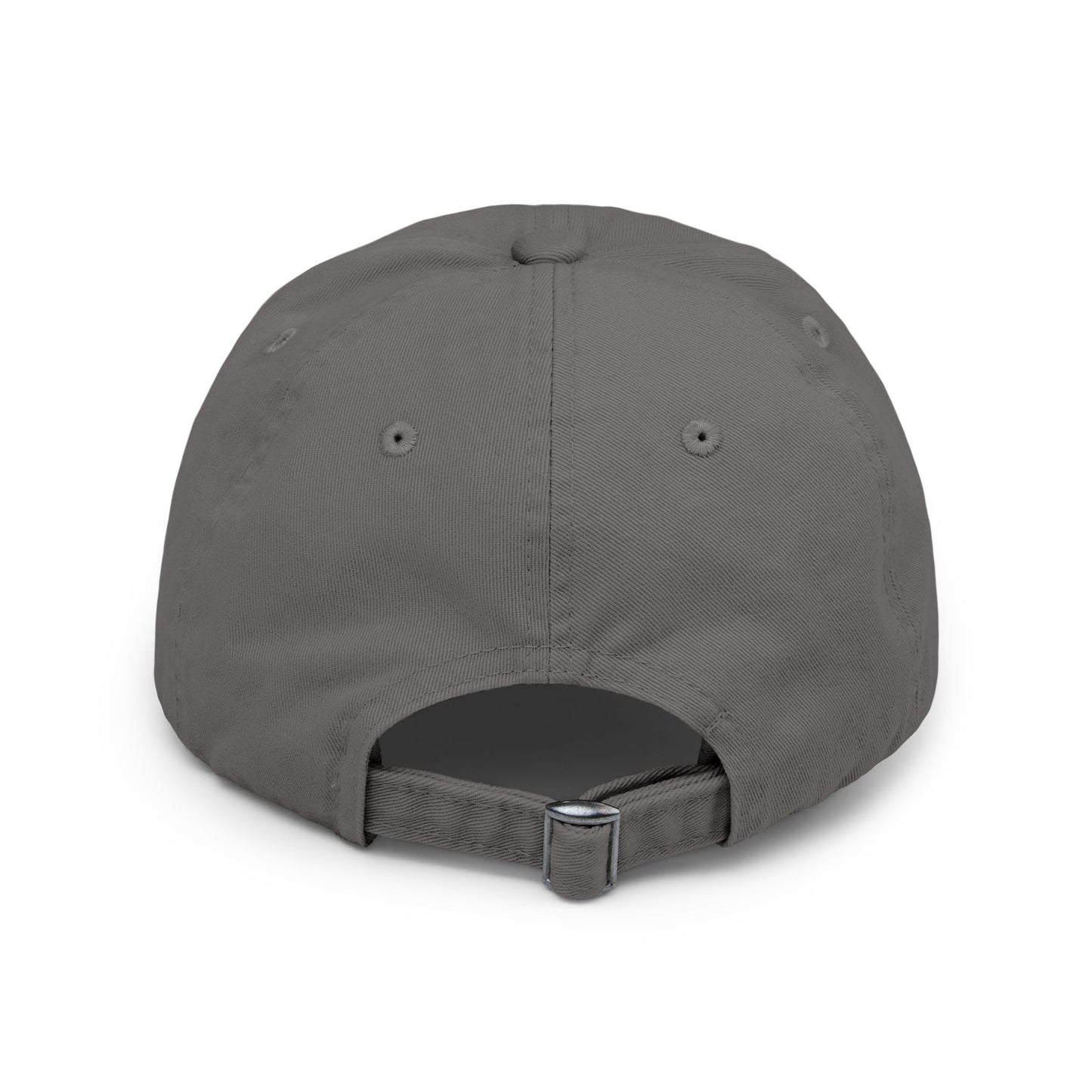 “A Little Twisty” Distressed Hat | Vintage-Style Cotton Twill Cap | Adjustable Baseball Hat | Casual Unstructured 6-Panel Cap