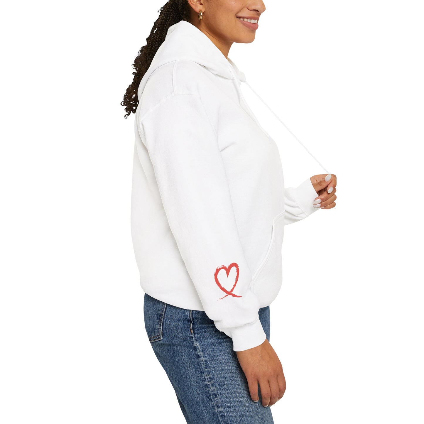 "A Little Twisty" Heart On Your Sleeve Hoodie
