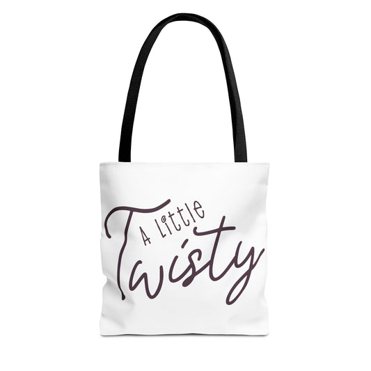 "A Little Twisty" Tote Bag