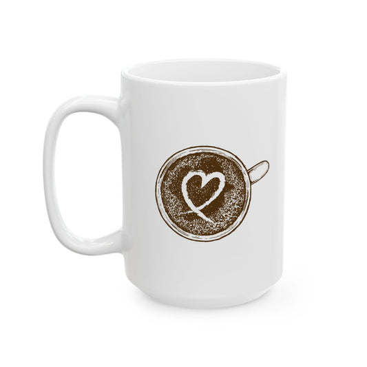 Coffee Lover Mug | Minimalist Coffee Mug